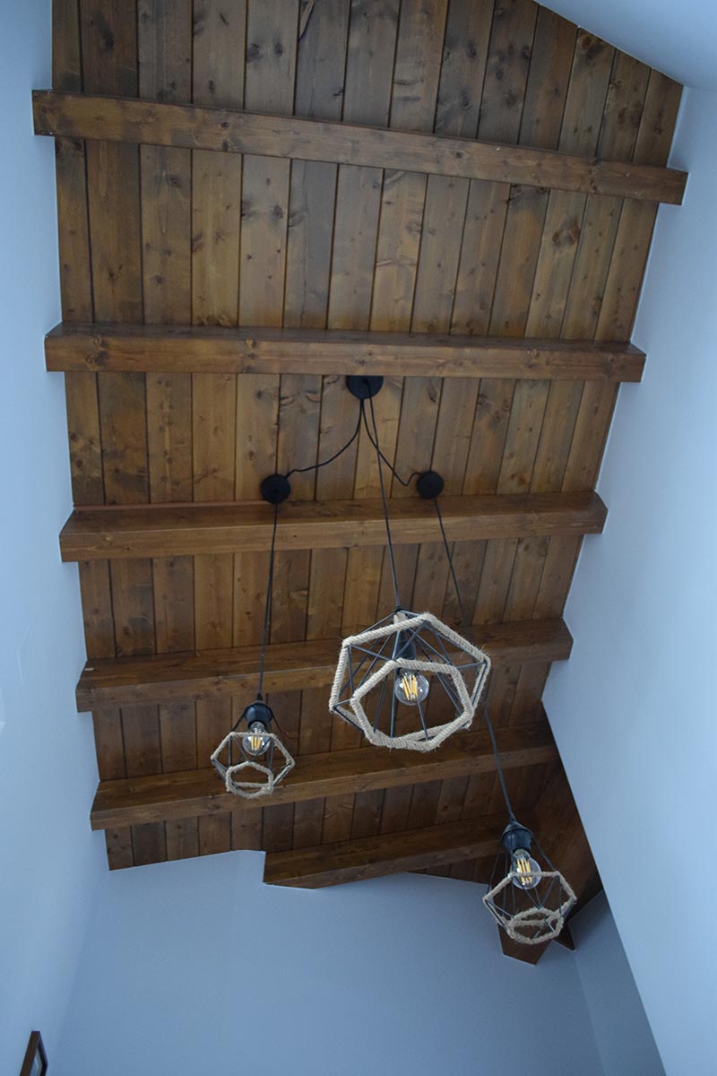 Cubierta de madera